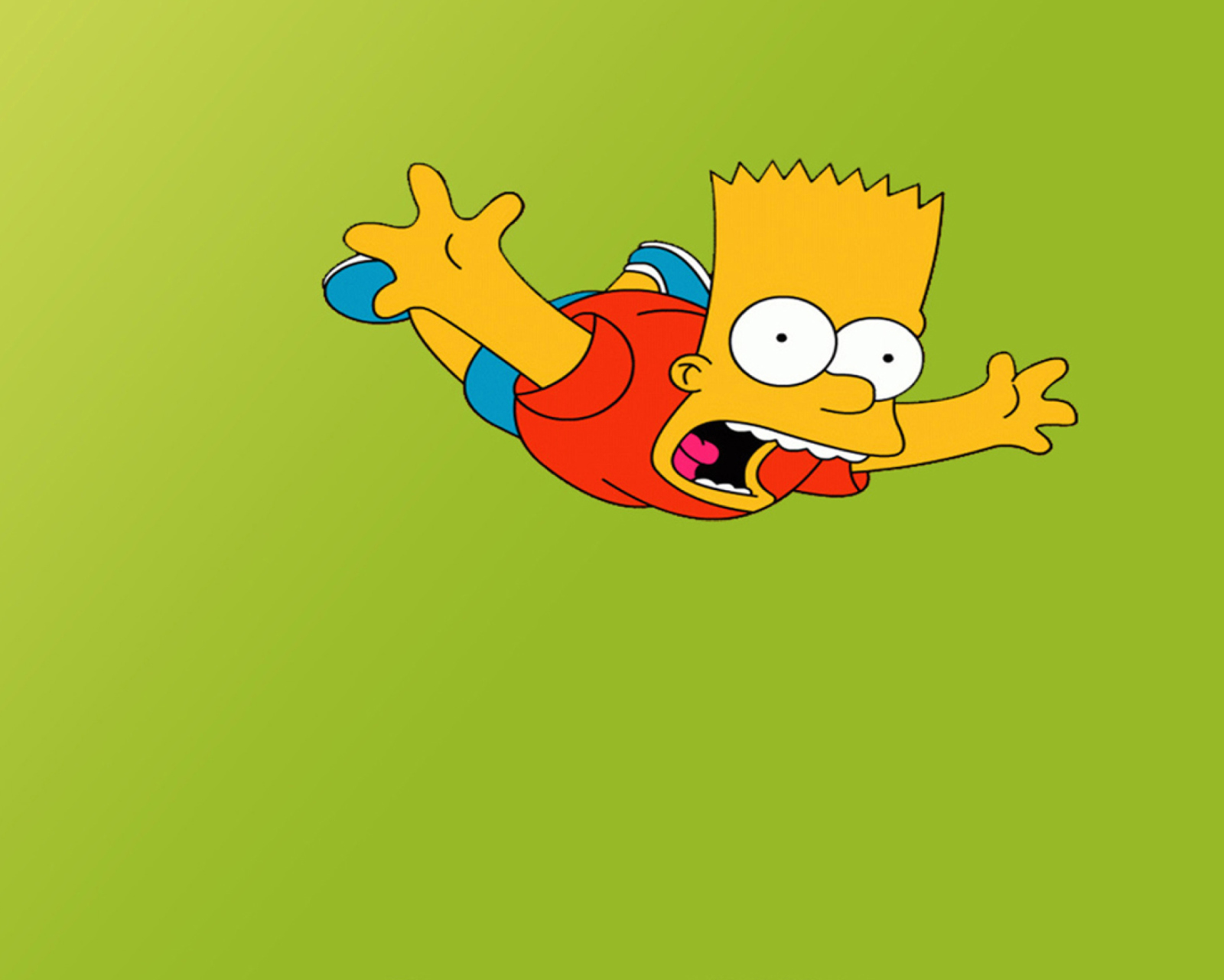 Fondo de pantalla Bart Simpson 1600x1280