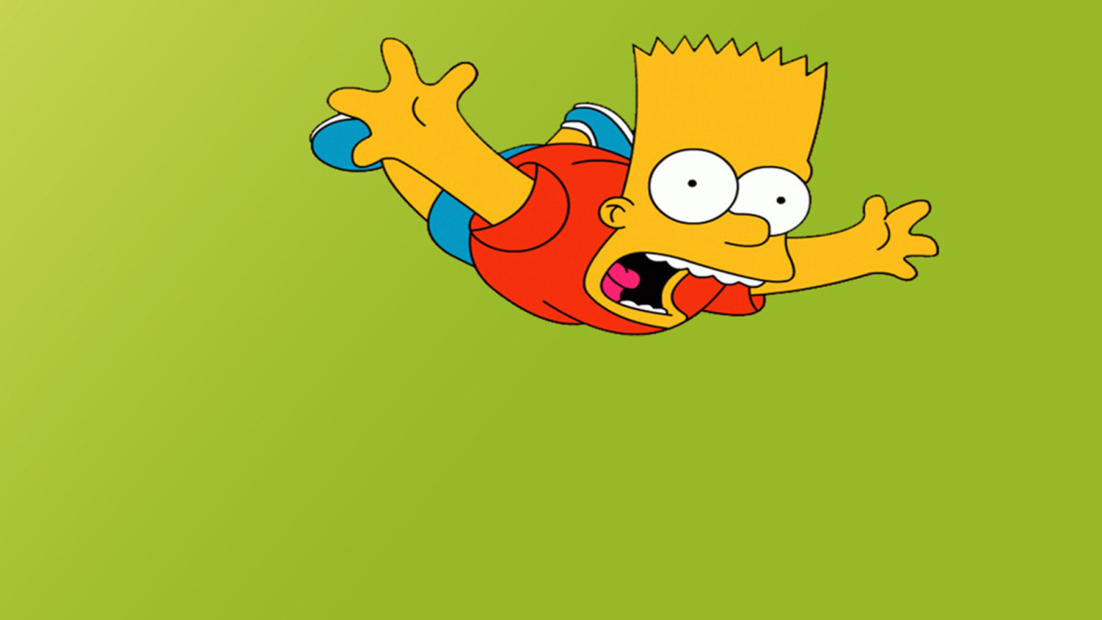 Обои Bart Simpson 1600x900