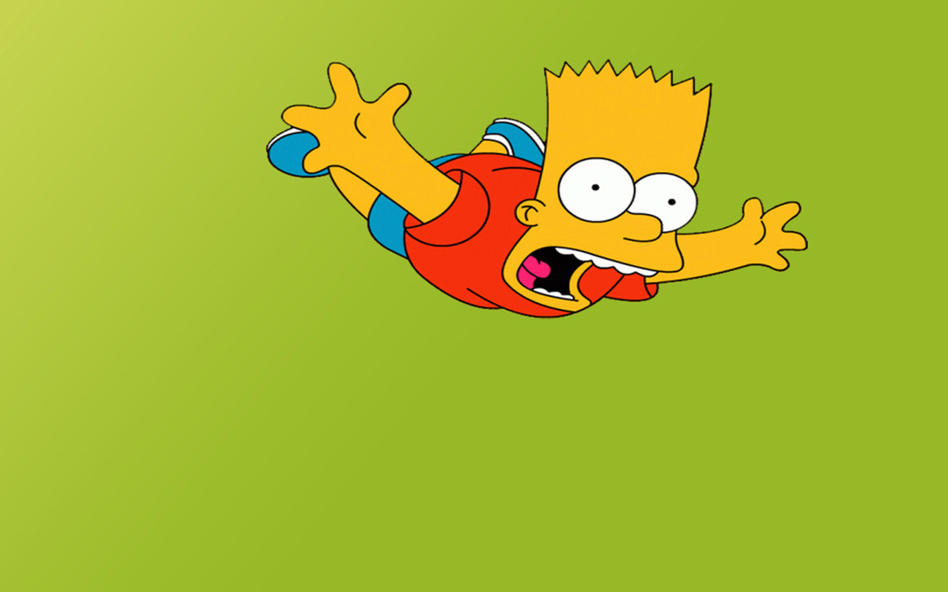 Screenshot №1 pro téma Bart Simpson 1920x1200