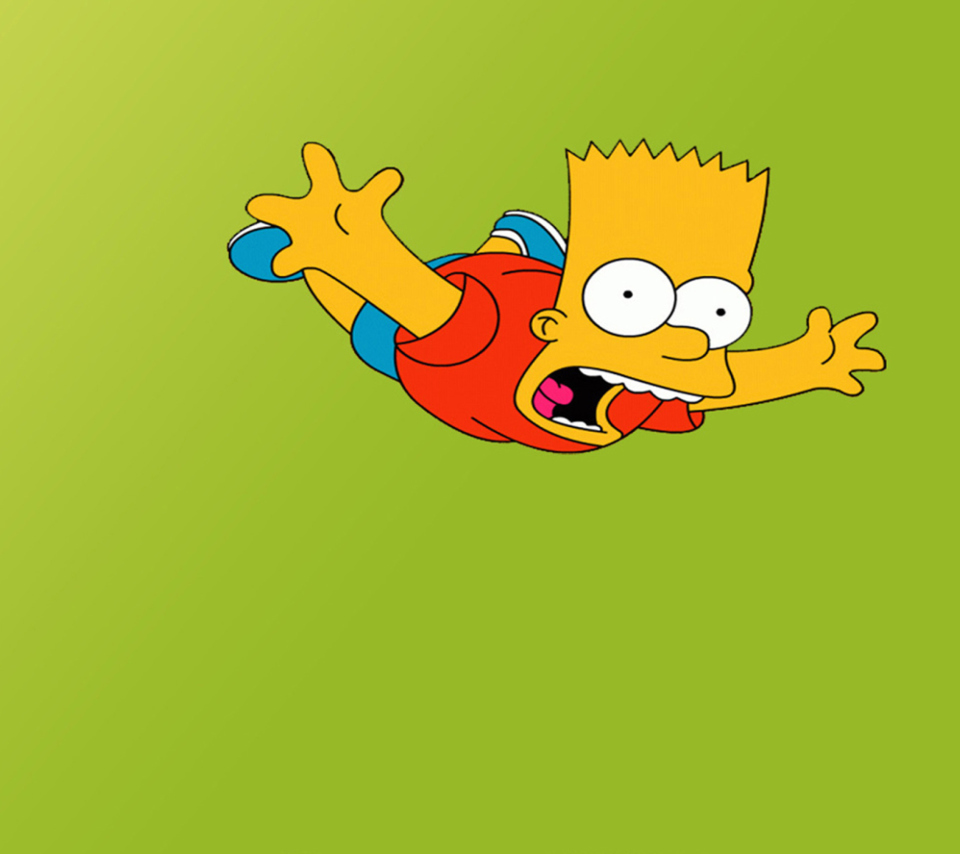 Fondo de pantalla Bart Simpson 960x854