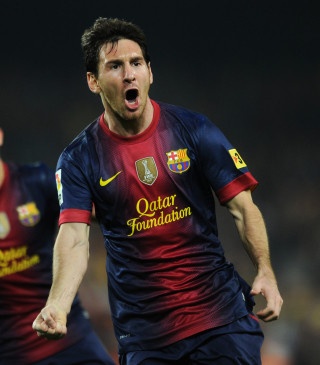 Lionel Messi - Obrázkek zdarma pro 240x320