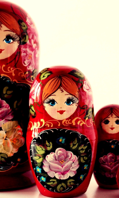 Screenshot №1 pro téma Nesting Doll - Russian Doll 480x800