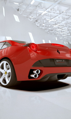 Screenshot №1 pro téma Ferrari California 240x400