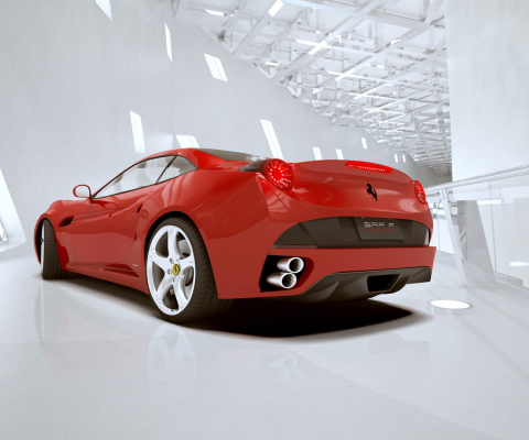 Ferrari California wallpaper 480x400