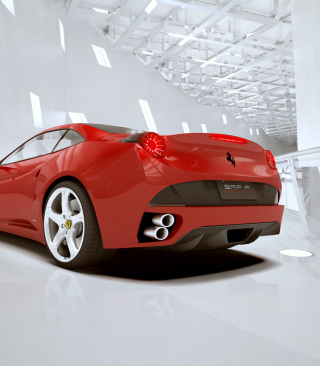 Kostenloses Ferrari California Wallpaper für 768x1280