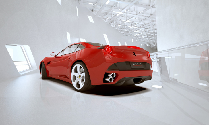 Screenshot №1 pro téma Ferrari California