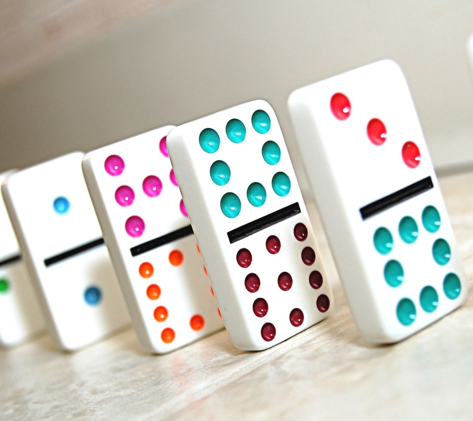 Domino board game wallpaper 960x854