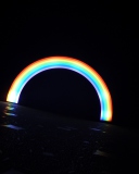 Fondo de pantalla Rainbow 128x160