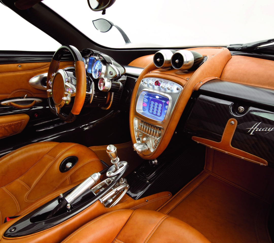 Screenshot №1 pro téma Pagani Huayra Interior 1080x960