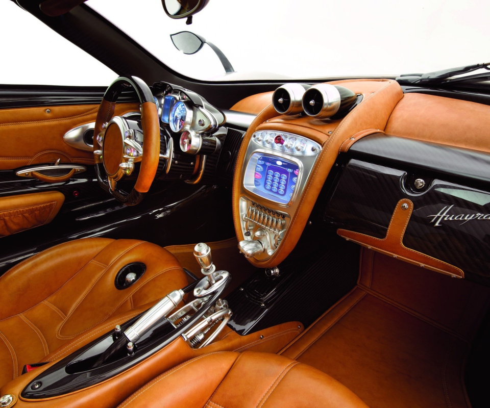 Screenshot №1 pro téma Pagani Huayra Interior 960x800