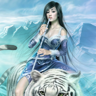 Fantasy Princess - Obrázkek zdarma pro 128x128