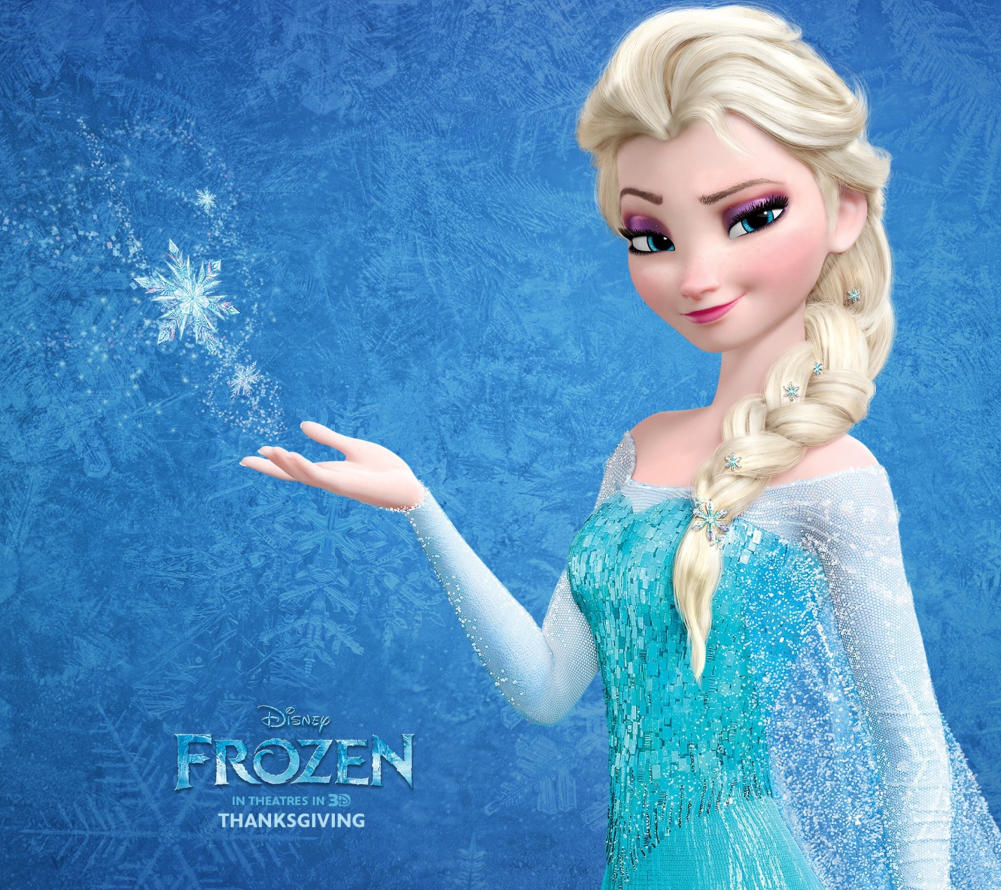 Screenshot №1 pro téma Snow Queen Elsa In Frozen 1440x1280