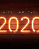 Обои Happy New Year 2020 Wishes 128x160