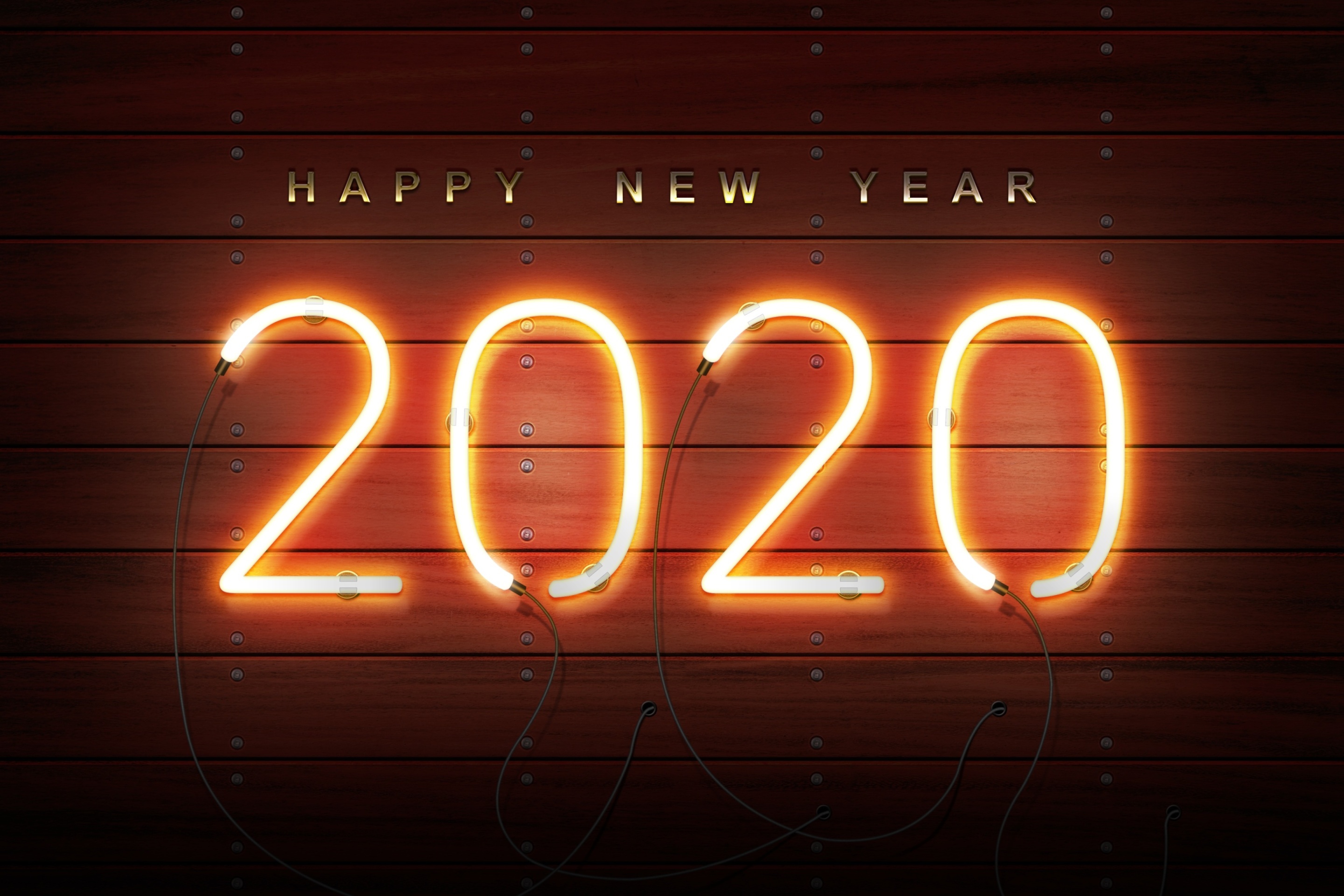 Sfondi Happy New Year 2020 Wishes 2880x1920
