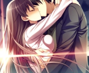 Das Anime Kiss Wallpaper 176x144