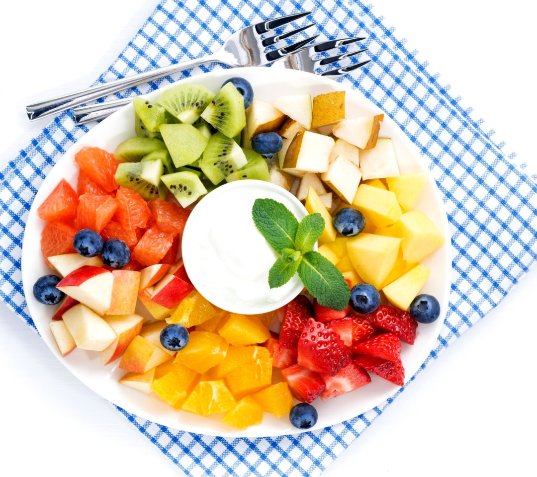 Обои Fruit Platter 1080x960