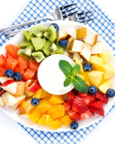 Fruit Platter wallpaper 128x160