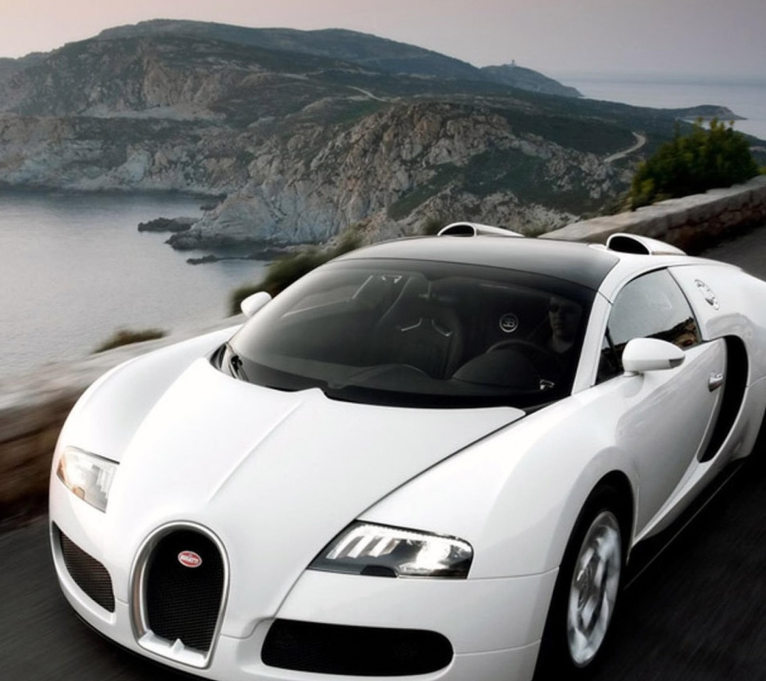 Das Bugatti Veyron Grand Sport Wallpaper 1080x960