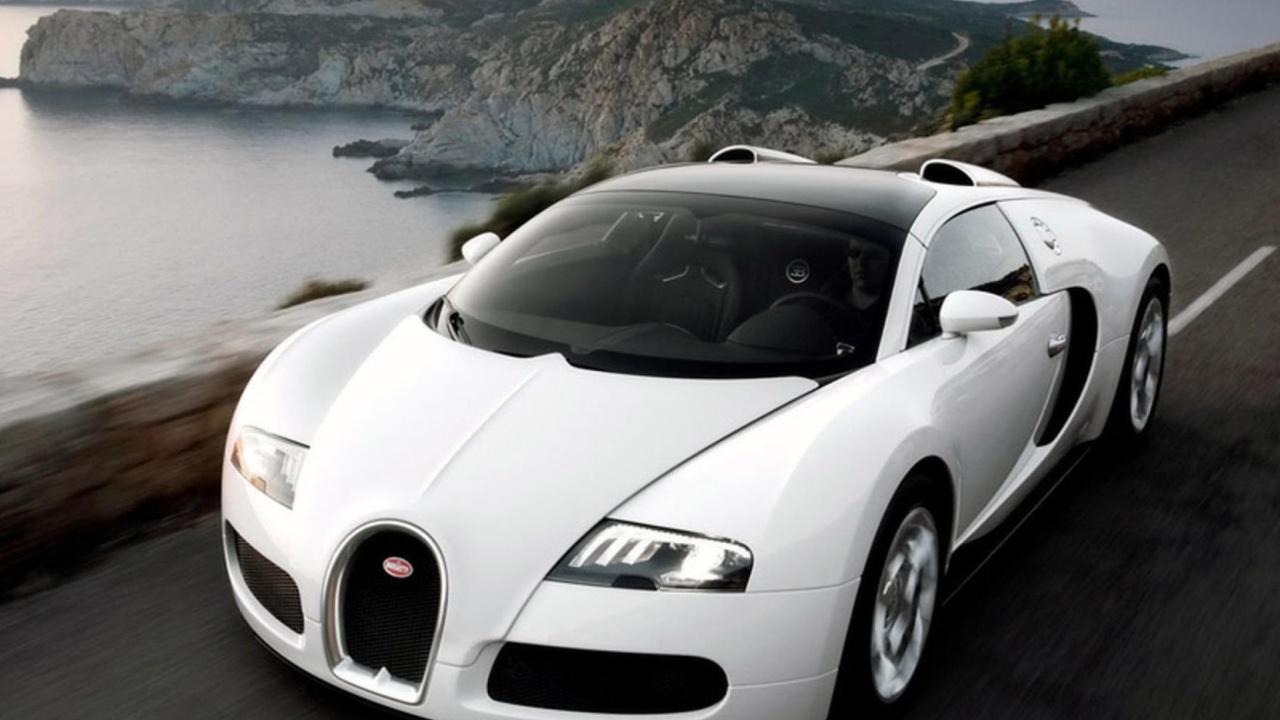 Screenshot №1 pro téma Bugatti Veyron Grand Sport 1280x720