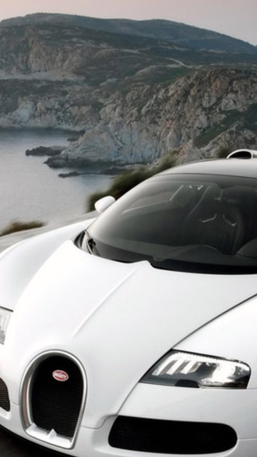 Sfondi Bugatti Veyron Grand Sport 360x640