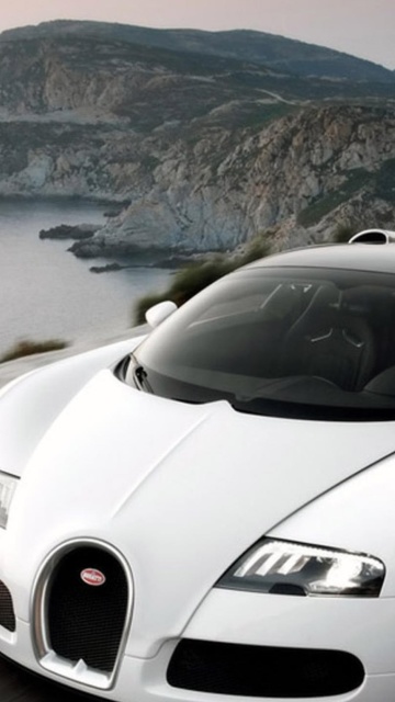 Fondo de pantalla Bugatti Veyron Grand Sport 360x640