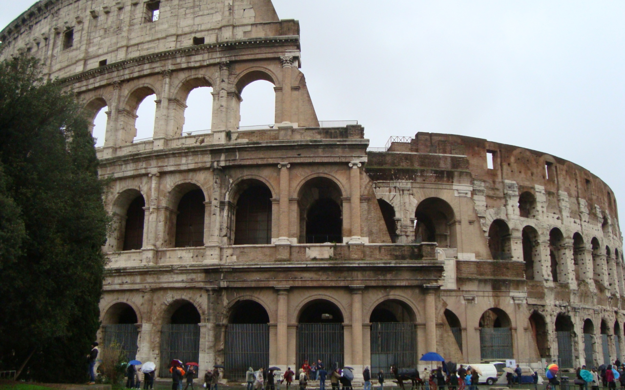 Screenshot №1 pro téma Colosseum - Rome, Italy 1280x800