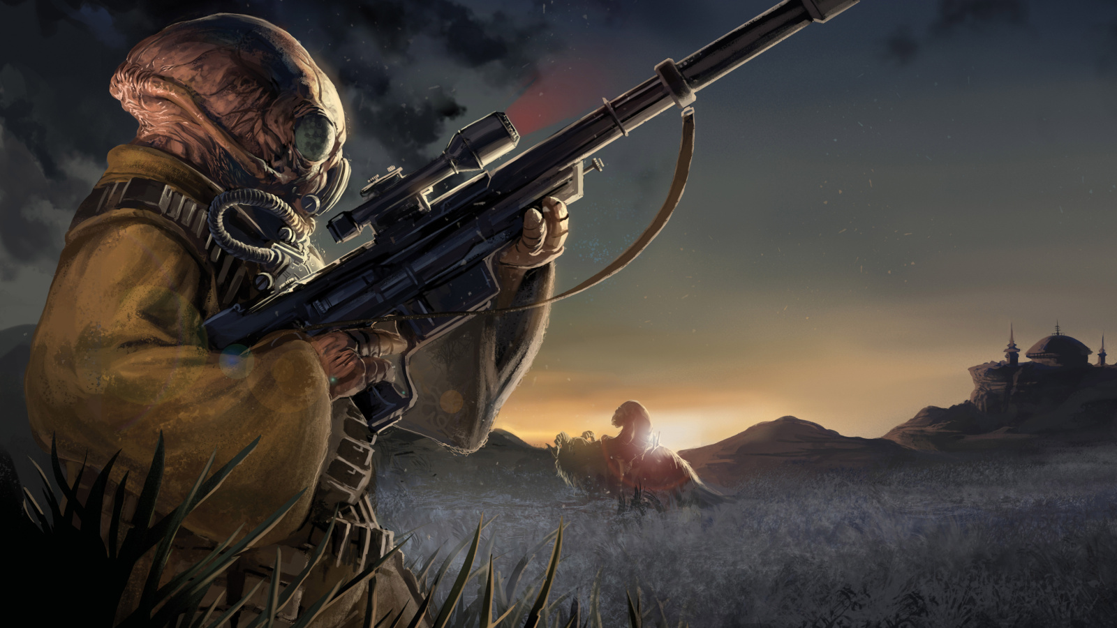 Das Sniper doomsday Wallpaper 1600x900