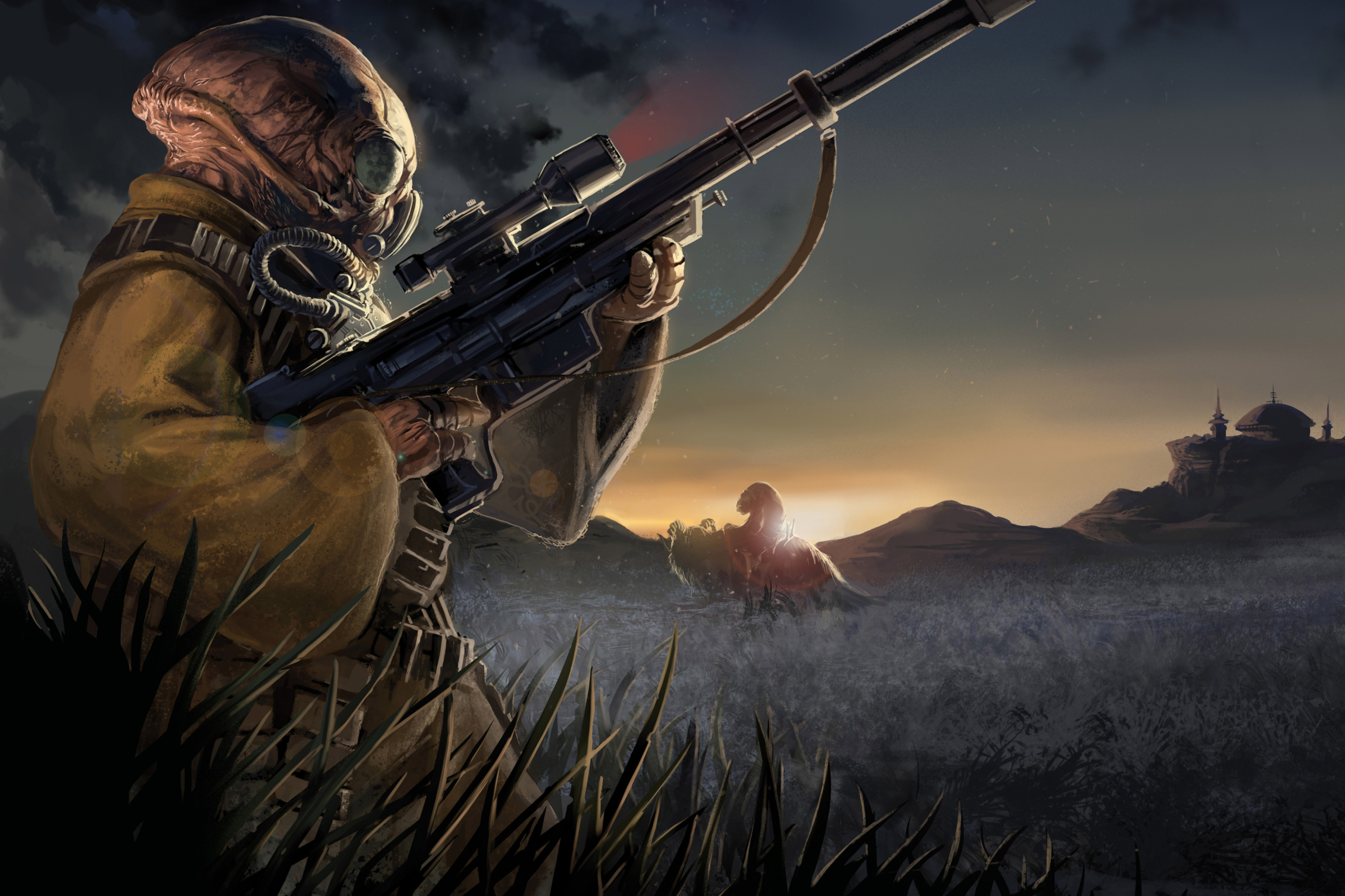 Das Sniper doomsday Wallpaper 2880x1920