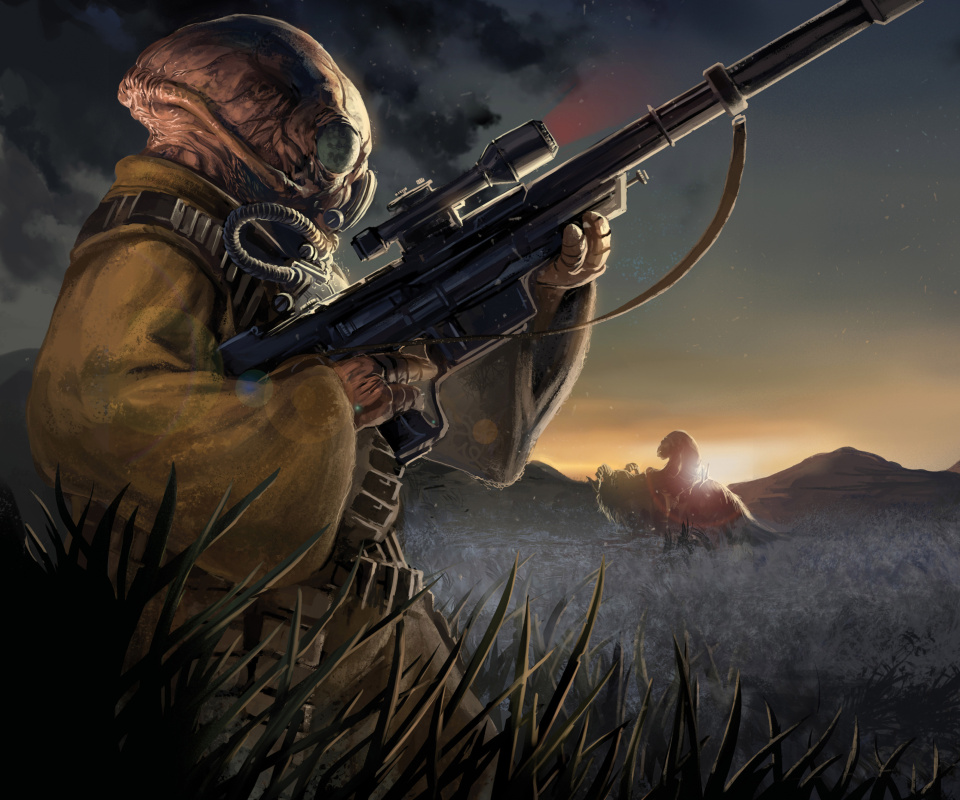 Das Sniper doomsday Wallpaper 960x800