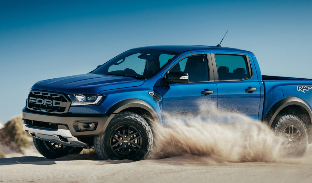 Sfondi Ford Ranger Raptor 2019 1024x600