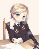 Das Natalia Poklonskaya Anime Wallpaper 128x160