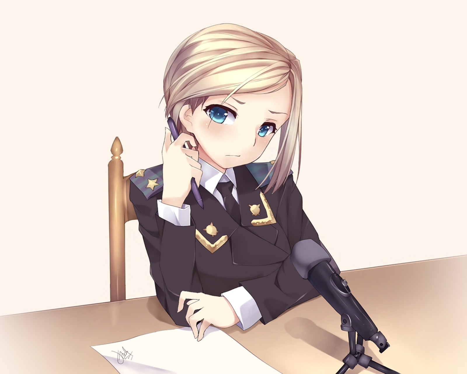 Screenshot №1 pro téma Natalia Poklonskaya Anime 1600x1280