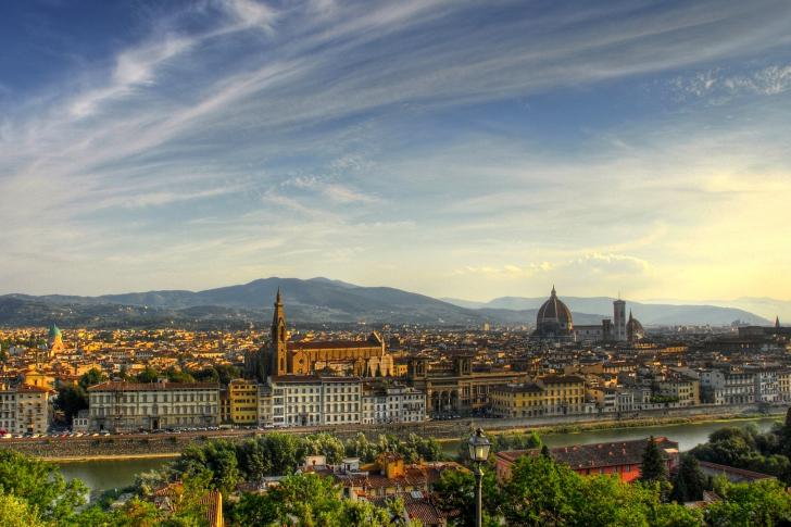 Florence Panoramic View wallpaper