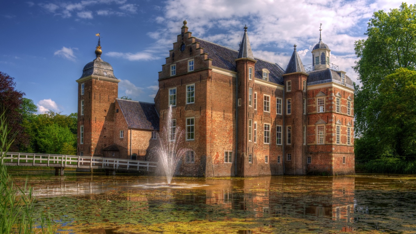 Netherlands Kasteel Ruurlo screenshot #1 1366x768