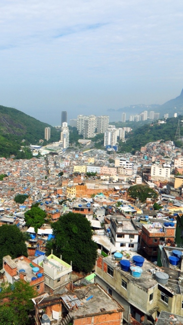 Rio De Janeiro Slum wallpaper 360x640