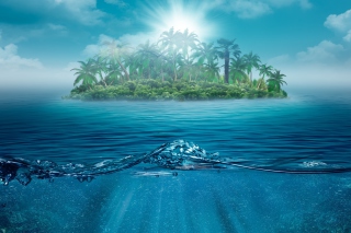 Lonely Island - Obrázkek zdarma pro 1440x1280