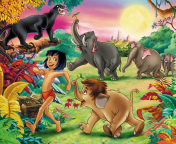 Das Jungle Book Wallpaper 176x144