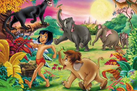 Fondo de pantalla Jungle Book 480x320