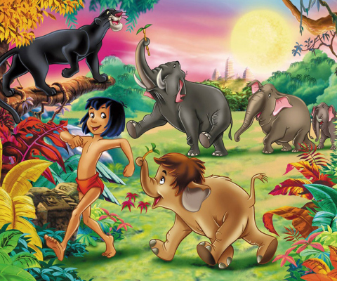 Das Jungle Book Wallpaper 480x400