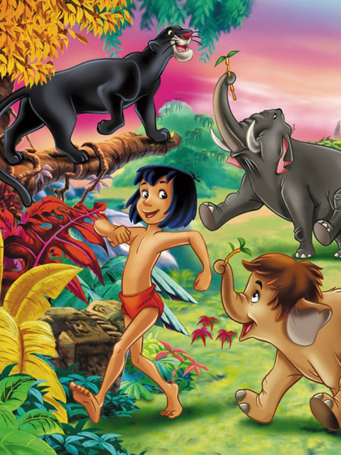 Screenshot №1 pro téma Jungle Book 480x640
