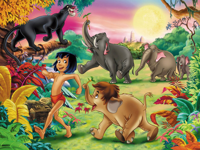 Fondo de pantalla Jungle Book 640x480