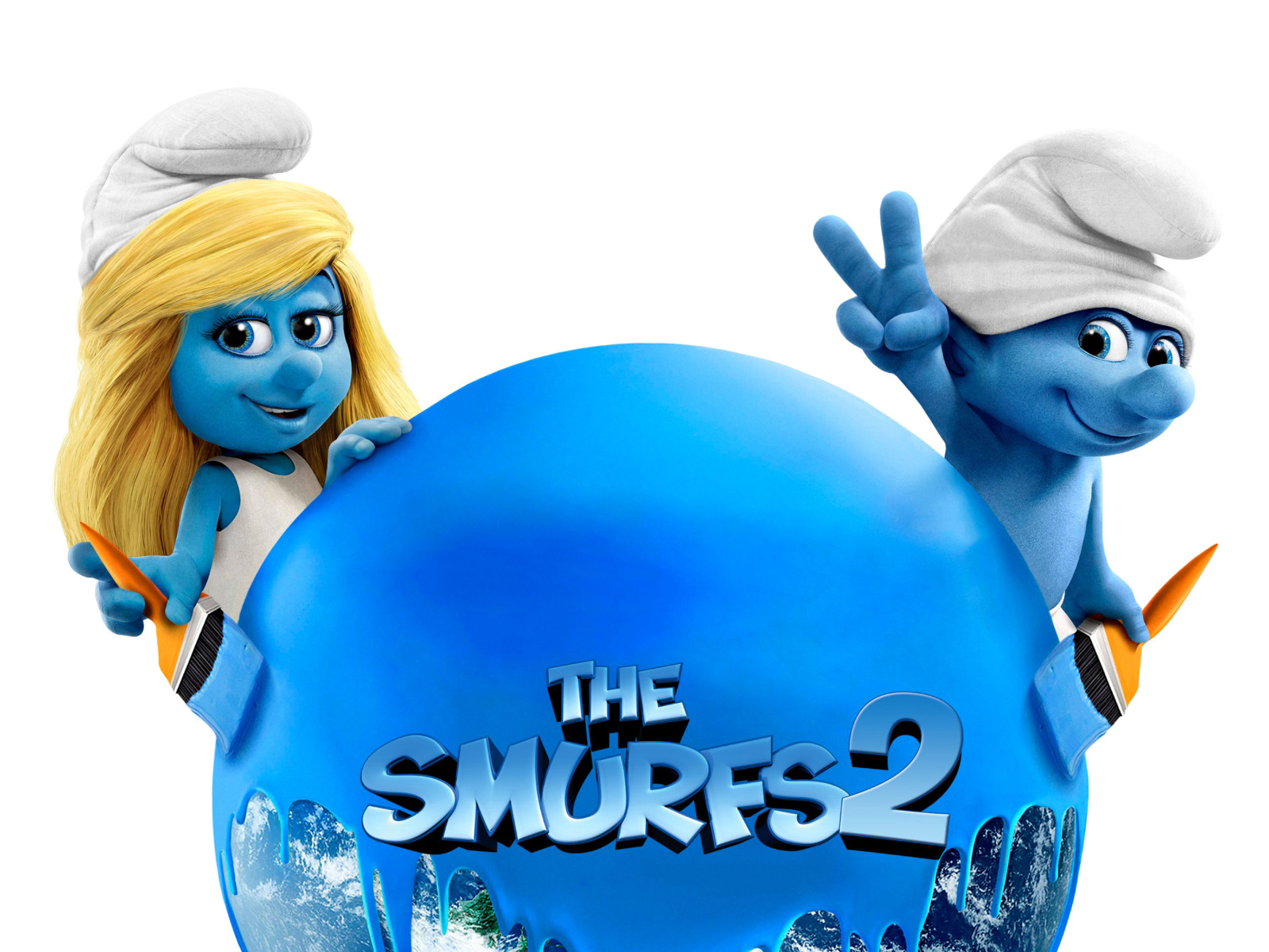 Sfondi The Smurfs 2 1600x1200