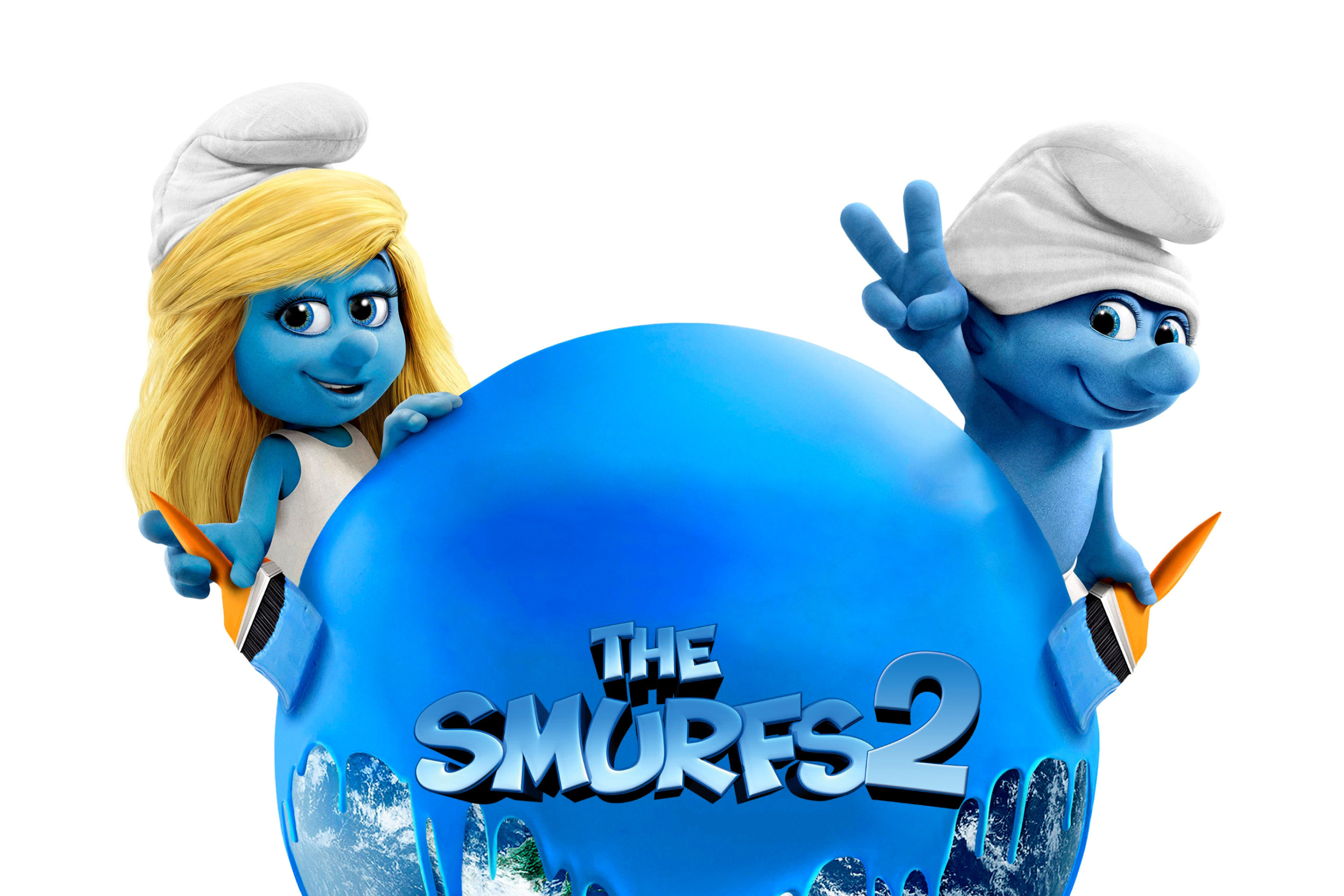 Fondo de pantalla The Smurfs 2 2880x1920