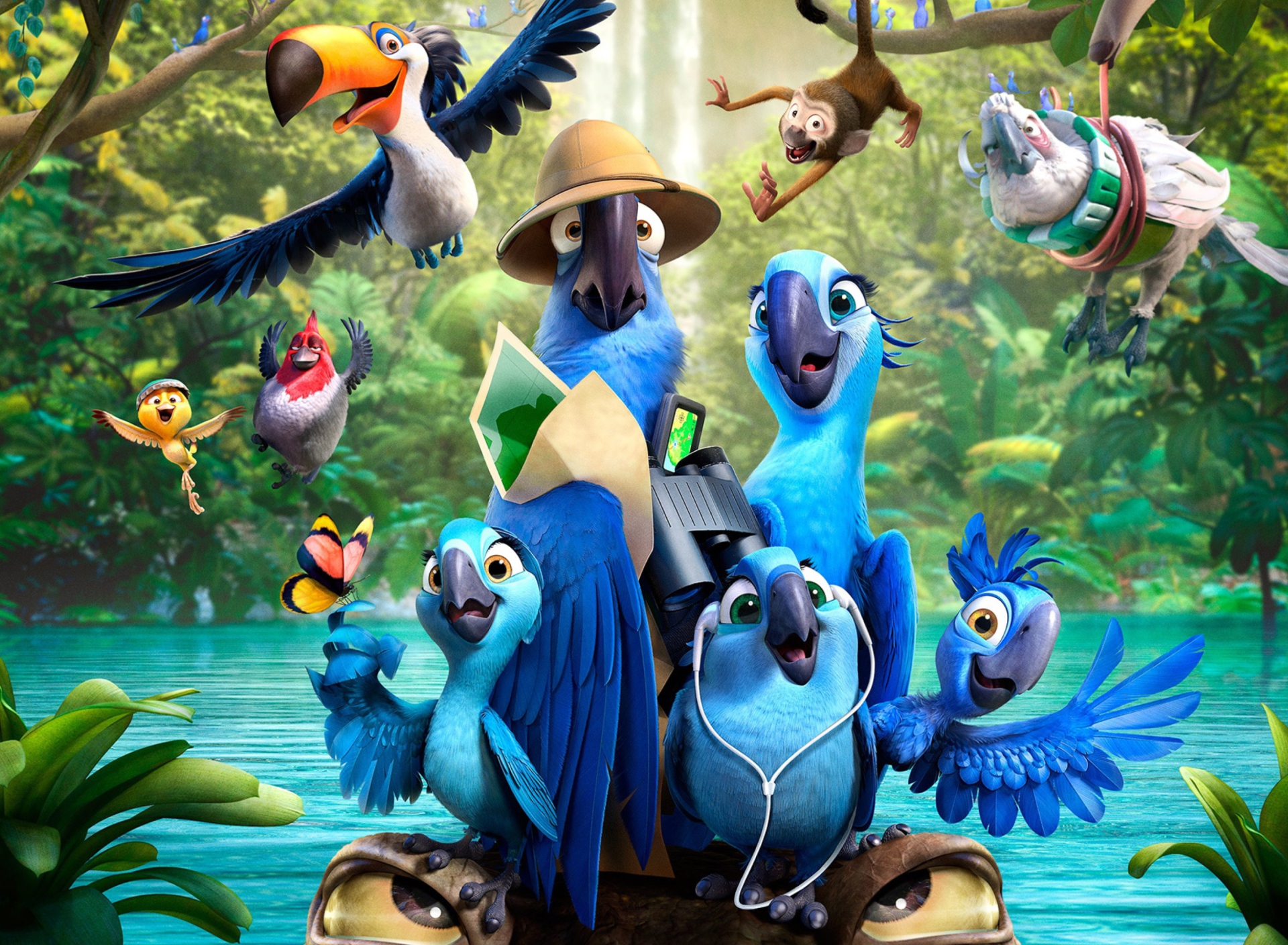 Screenshot №1 pro téma Rio 2 Movie 1920x1408