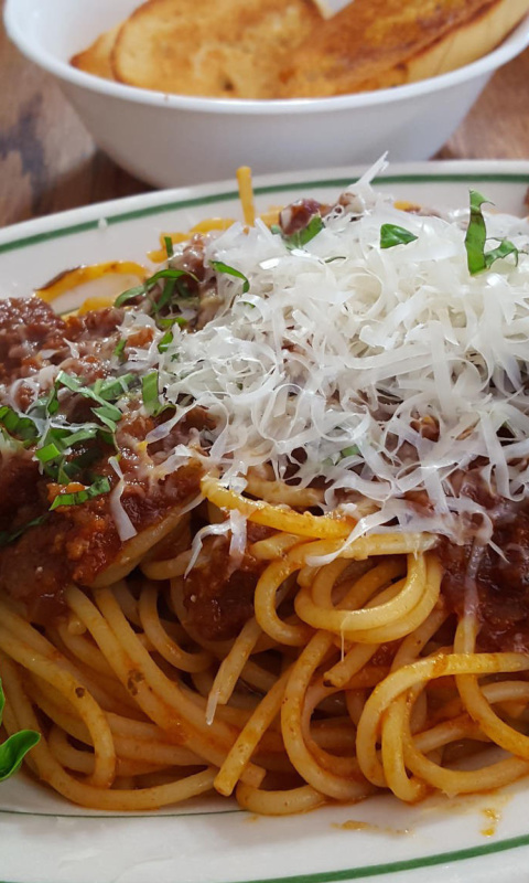 Spaghetti bolognese screenshot #1 480x800