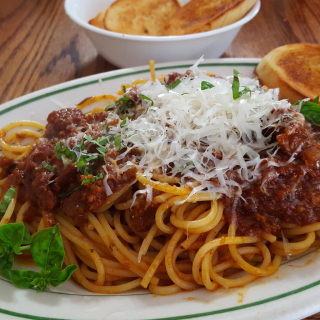 Spaghetti bolognese - Obrázkek zdarma pro 1024x1024