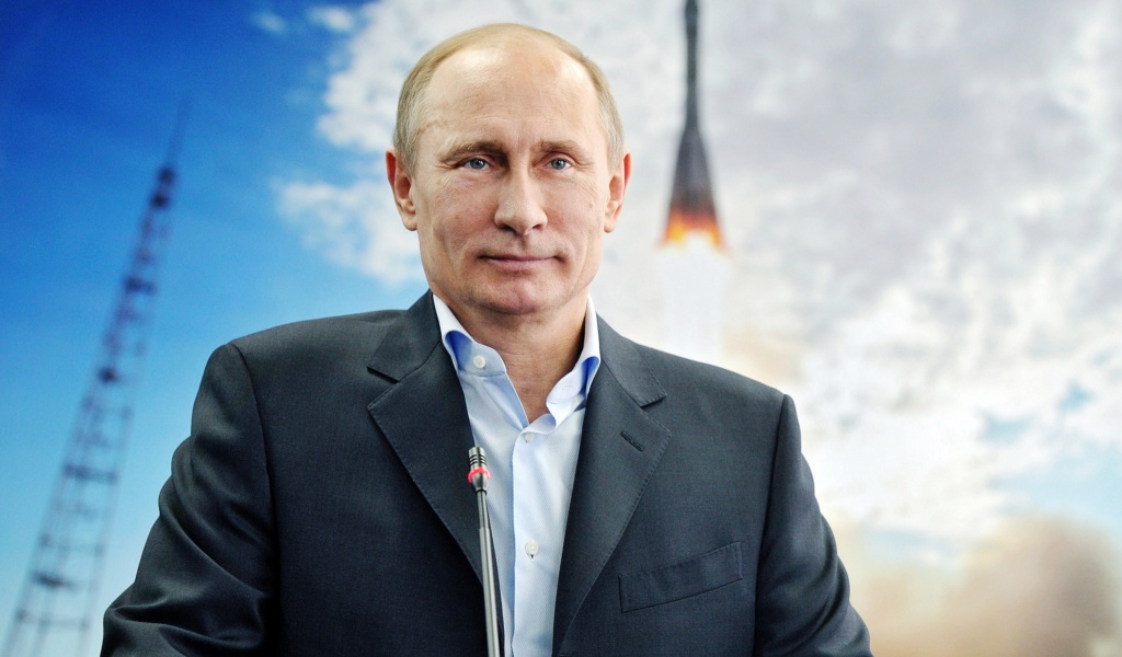 Обои Vladimir Putin 1024x600
