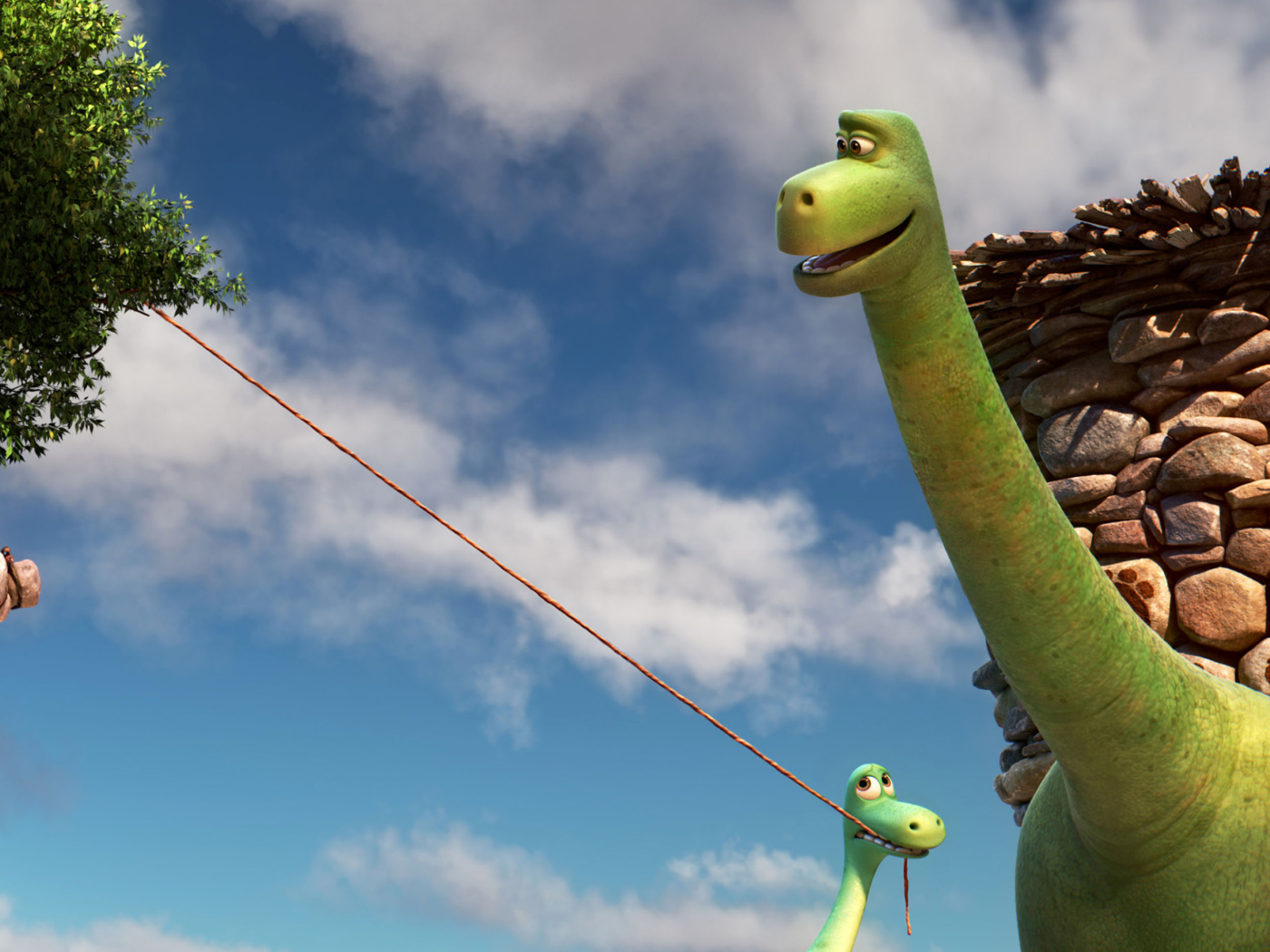 Screenshot №1 pro téma The Good Dinosaur 1400x1050