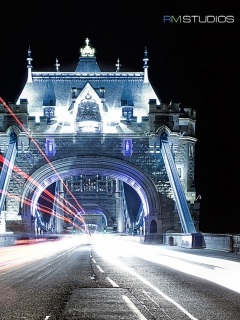 London Tower Bridge screenshot #1 240x320