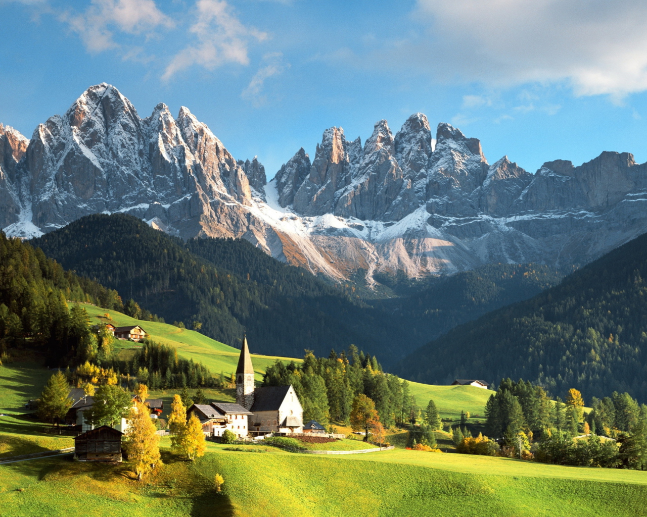 House In Italian Alps screenshot #1 1280x1024